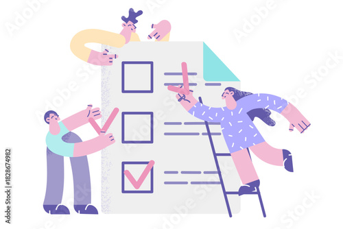 Time management and task completion concept