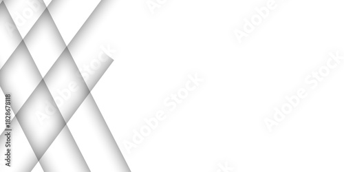 Abstract background with lines White background with diamond and triangle shapes layered in modern abstract pattern design. design for brochure, website, flyer. Geometric wallpaper for certificate.