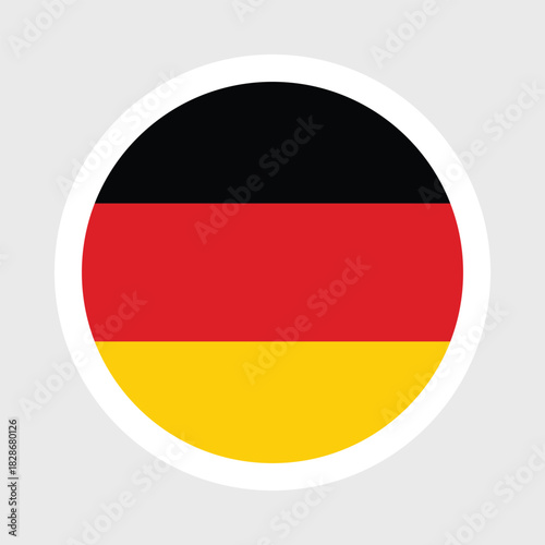 Free Download Germany Flag Icon – Black Red Gold Horizontal Bands - GFXLoad