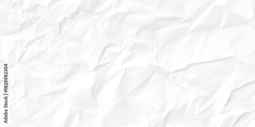 Obraz premium crumpled paper background. Clean crumple paper texture, wrinkled, abstract background