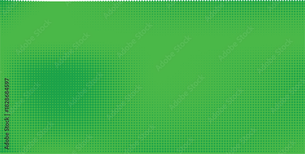 Fototapeta premium abstract background green and light green dots gredient, texture, sape line, dot, curved line