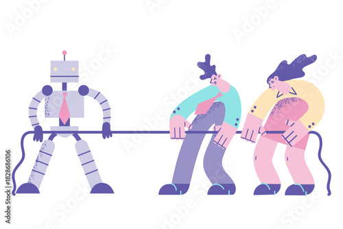 Playing with artificial intelligence concept