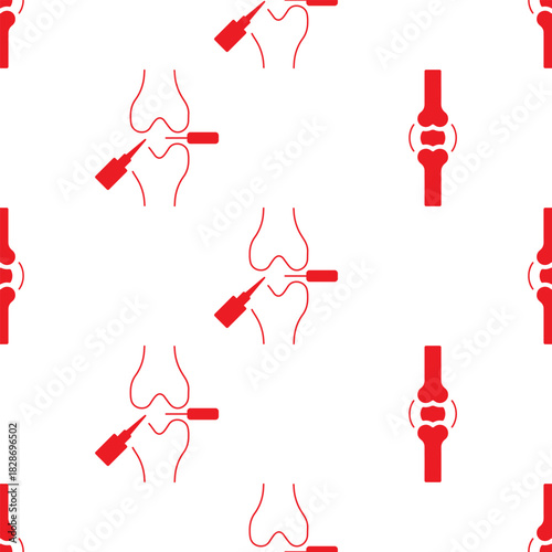 meniscal seamless pattern isolated on transparent background.