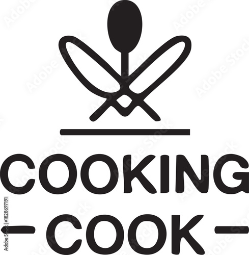 Crossed Whisks Logo Vector – Baking and Homemade Cooking Emblem Template