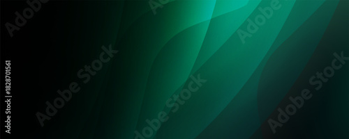 Abstract gradient background with black, dark green, jade, emerald, teal, mint, aqua, and white tones featuring noise, grain, and shimmer effects for a rich, modern design.