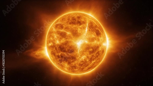sun and planet