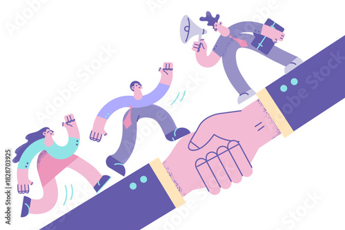 Deal, Agreement and business cooperation concept