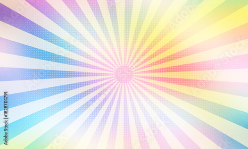 Halftone faded gradient texture. Grunge halftone grit background. Pink and yellow sand noise wallpaper. Retro pixilated vector backdrop. Vintage retro style. 90s style background, nostalgia pattern