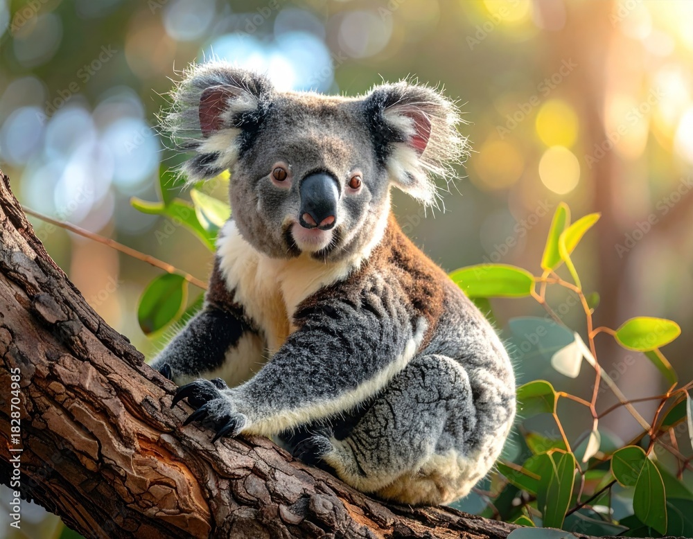Fototapeta premium Koala in tree