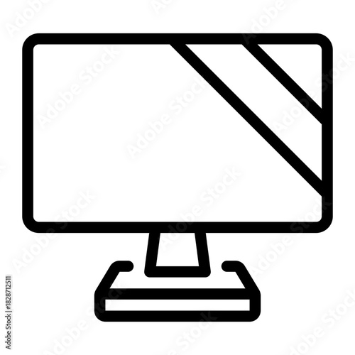 television line icon