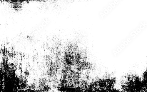 Texture overlay creat grunge effect. Black and white background.
