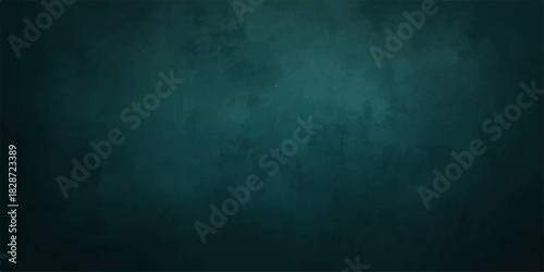 Backdrop dark green stone grunge concrete cement blackboard chalkboard wall floor texture. Soft, diffused tones blending seamlessly from deep emerald to muted forest green. Watercolor or mist, 