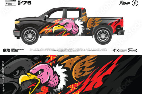 Universal Car Decal Vector Pack — Clean Cut-Ready Vehicle Sticker Graphics