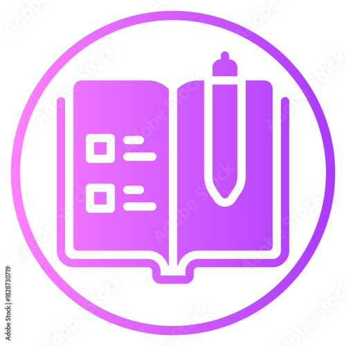 homework gradient icon