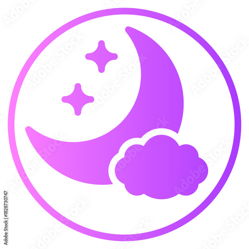 night gradient icon