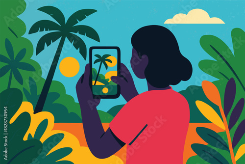  Sunlit scenery perfect for selfies