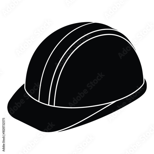 hard hat on white background