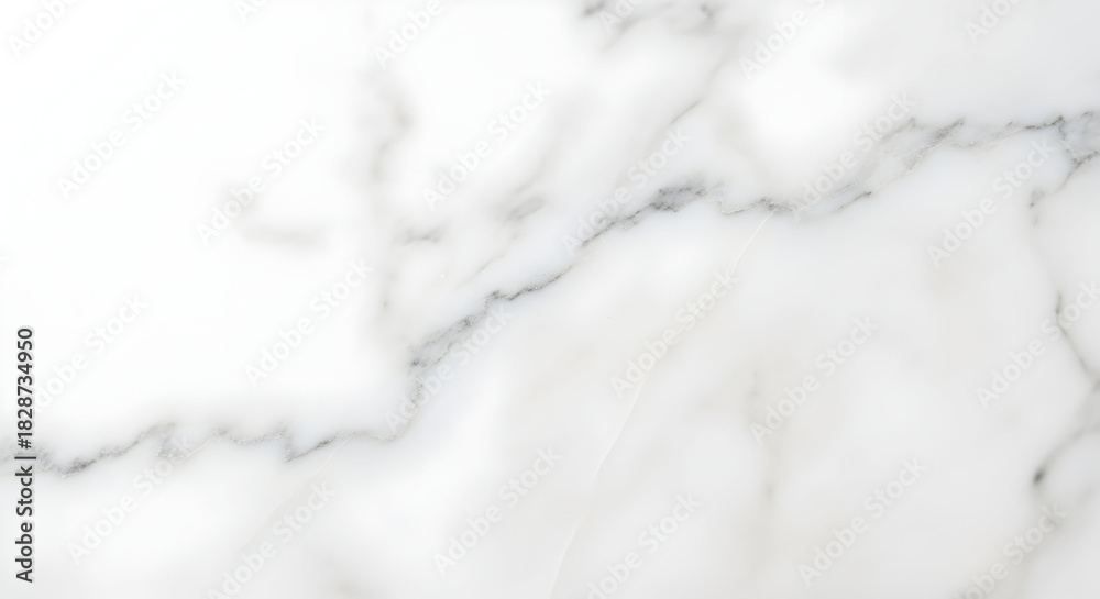 Obraz premium Elegant white marble texture background with subtle gray veins, perfect for creating a sophisticated and luxurious design isolated on white background