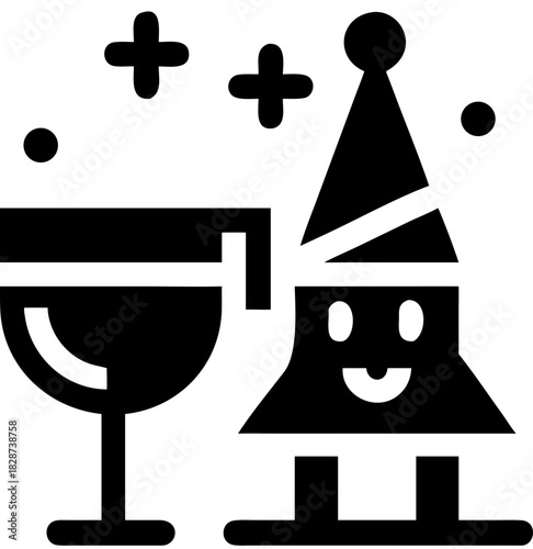 christmas day svg icon