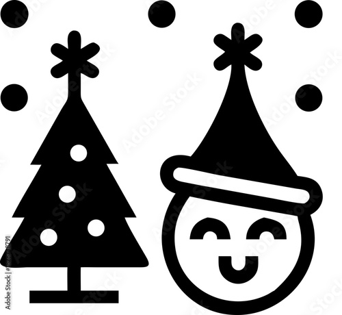 christmas day svg icon