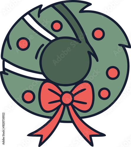 christmas day svg icon