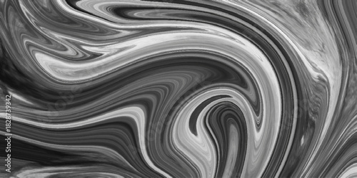 The texture of black and white marble pattern modern style Liquid background. gray marble pattern texture natural background. Paper with soft waves and white fabric liquid metallic art paint texture.