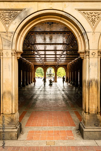 Bethesda Terrace Arcade, Central Park, New York City