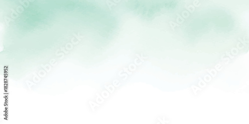 Abstract watercolor background texture light green gradient wash perfect for backgrounds and design elements