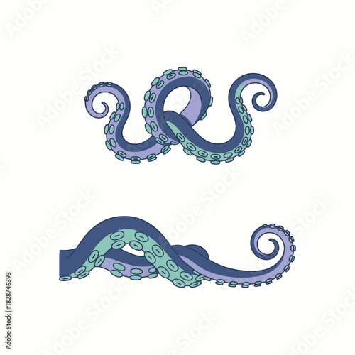 Captivating Octopus Tentacles in Vibrant Ocean Waters