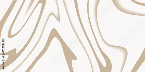 Abstract soft beige / light tan and off-white Swirl Pattern Background. Abstract seamless wave pattern . Abstract wavy soft beige pattern background with fluid curved lines .
