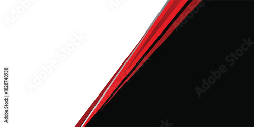 Template corporate banner concept red black grey and white contrast background. You can use for ad, poster, template, business presentation. Vector illustration modern