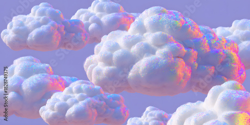 Ethereal Cotton Embrace: A Captivating Minimalist Flat Lay Composition Showcasing the Beauty of Simplicity