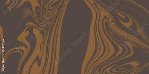 Abstract swirling marbled pattern in orange and brown background. Colorful Liquid background made of color gradient tools .Beautiful psychedelic art. Spectrum light texture .