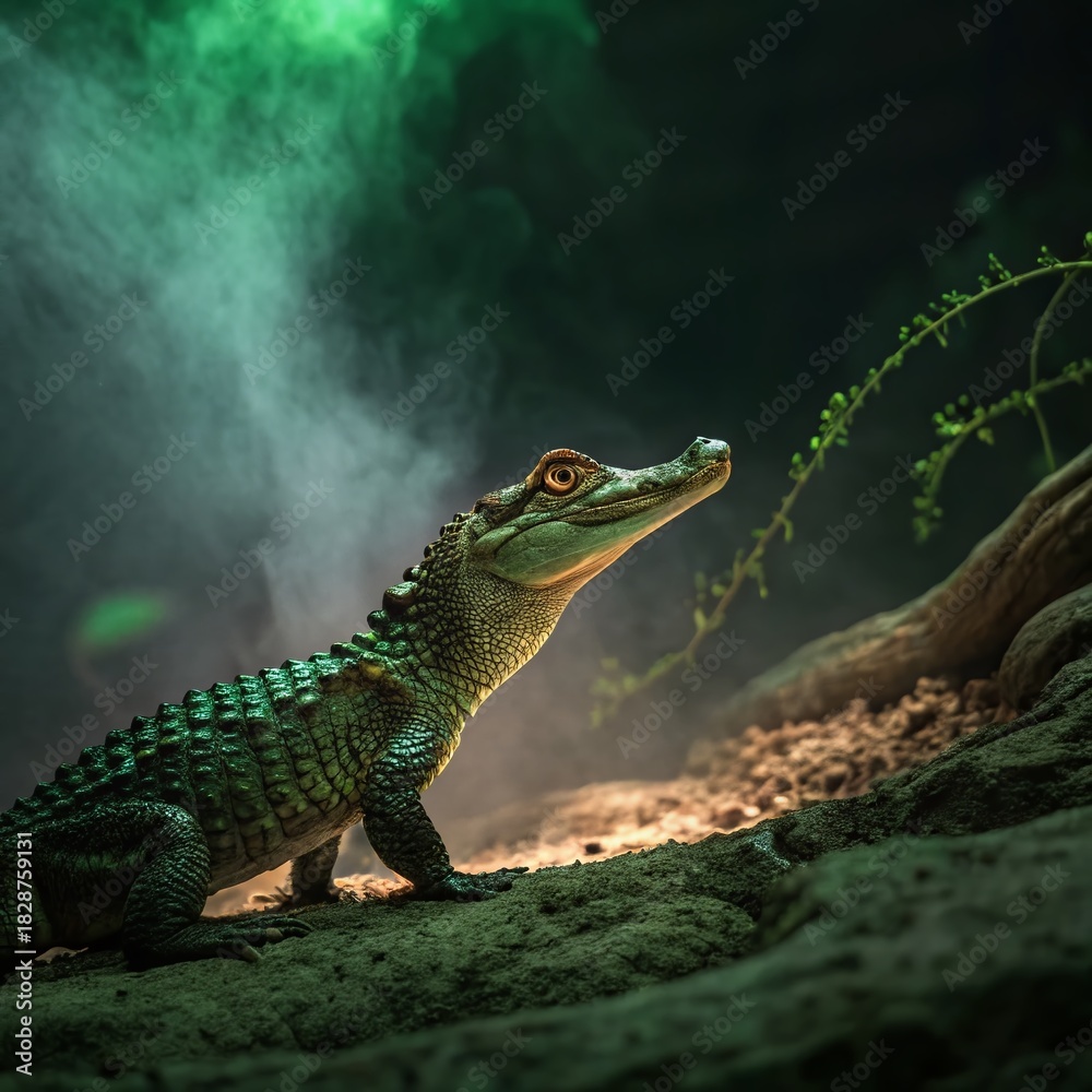 Fototapeta premium crocodile 