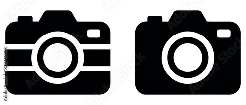 Capture memories with sleek camera icons, perfect for photography websites and apps, symbolizing creativity and visual storytelling in a modern design.