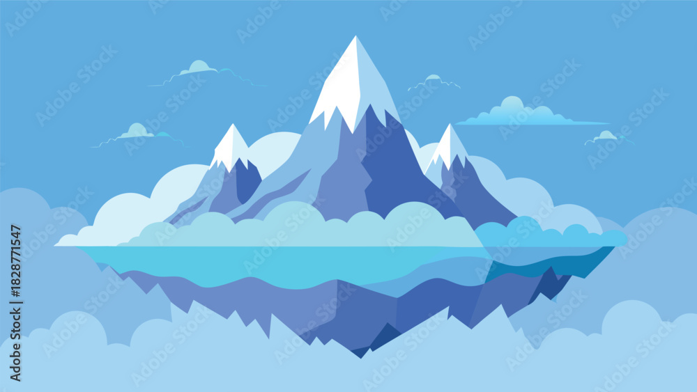 Fototapeta premium Fantasy Floating Mountains