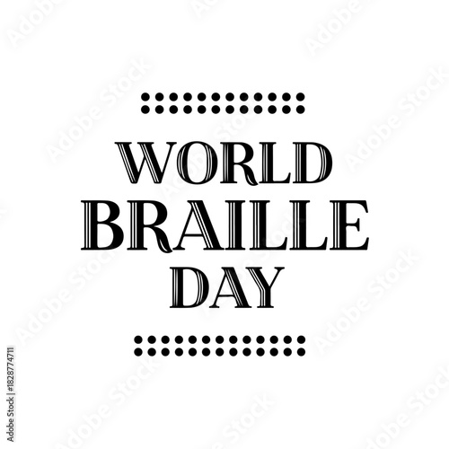World braille day