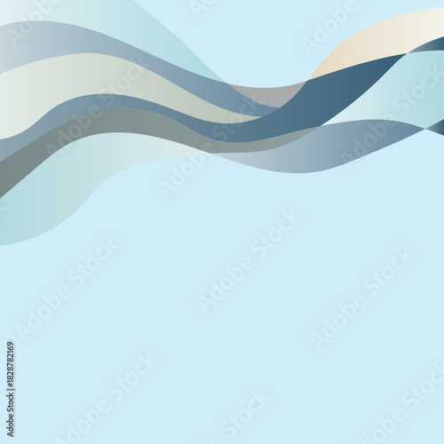 Minimalist Geometric Abstract Background Vector Design