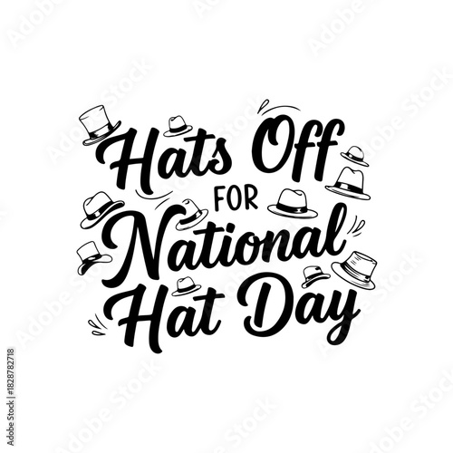 Hats off for national hat day