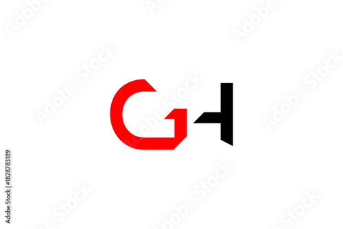 HG logo design with stylized modern lettering, black and red color scheme for versatile branding use Free Download HG logo design with stylized modern lettering, black and red color scheme for versatile branding use - GFXLoad