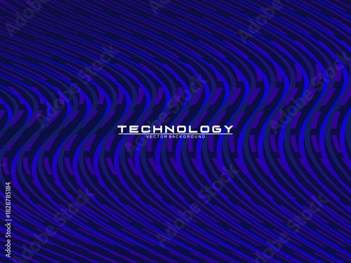 Premium background design with dark blue luxury motif. Vector horizontal template, for digital lux business banners, contemporary formal invitations, luxury vouchers, gift certificates, etc.	