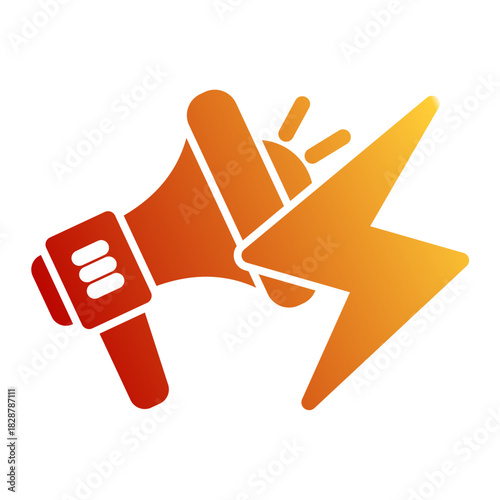 Discount Promotion Limited Offer Icon from Growth Marketing Collection (Glyph Gradient Style)