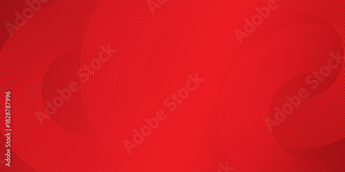 Red abstract background. Dynamic shapes composition arts modern