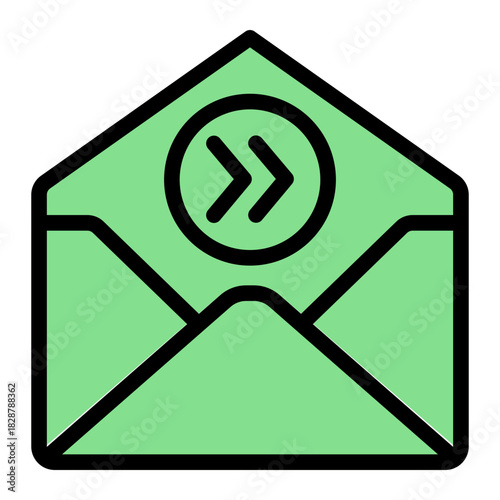 Video Advertising Promotion Marketing Icon from Growth Marketing Collection (Glyph Color Lineal Style)