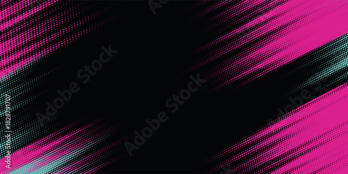 Car sticker wrap banner abstract sporty lines pink blue greenish grunge color combination brush storm thunder modern pattern racing motorsport.