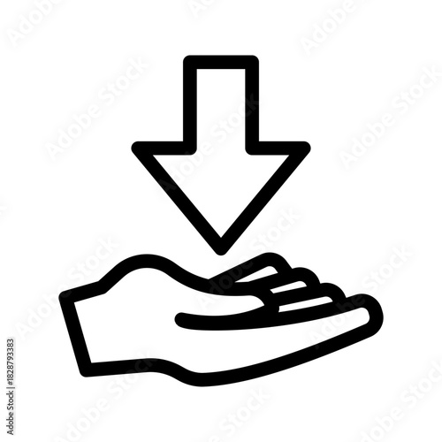 Requirement Necessity Acquisition Icon from Customer Assessment Collection (Outline style)