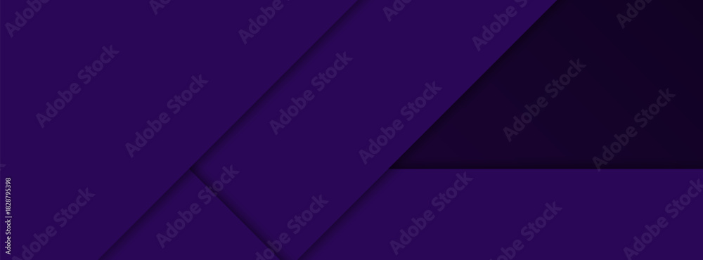 Obraz premium Abstract overlapping square background with dark purple color design. Simple overlapping shape pattern. eps10, web