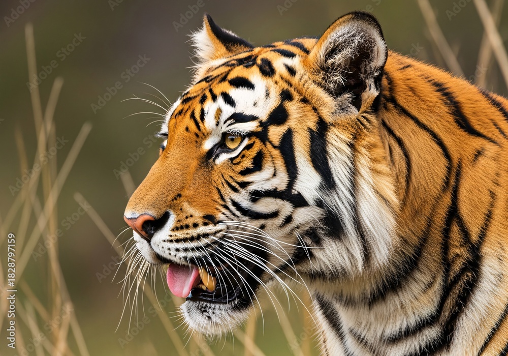 Fototapeta premium Majestic Tiger Portrait