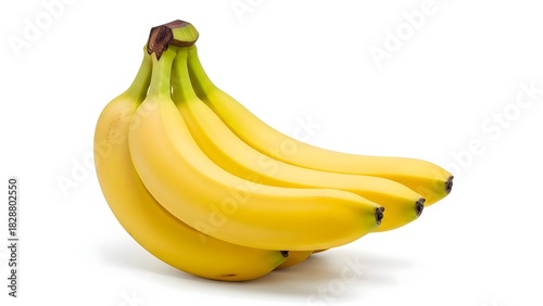 bananas isolated on white background