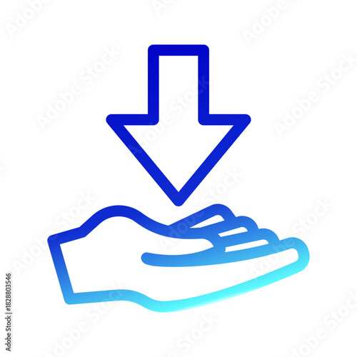 Requirement Necessity Acquisition Icon from Customer Assessment Collection (Outline Gradient style)